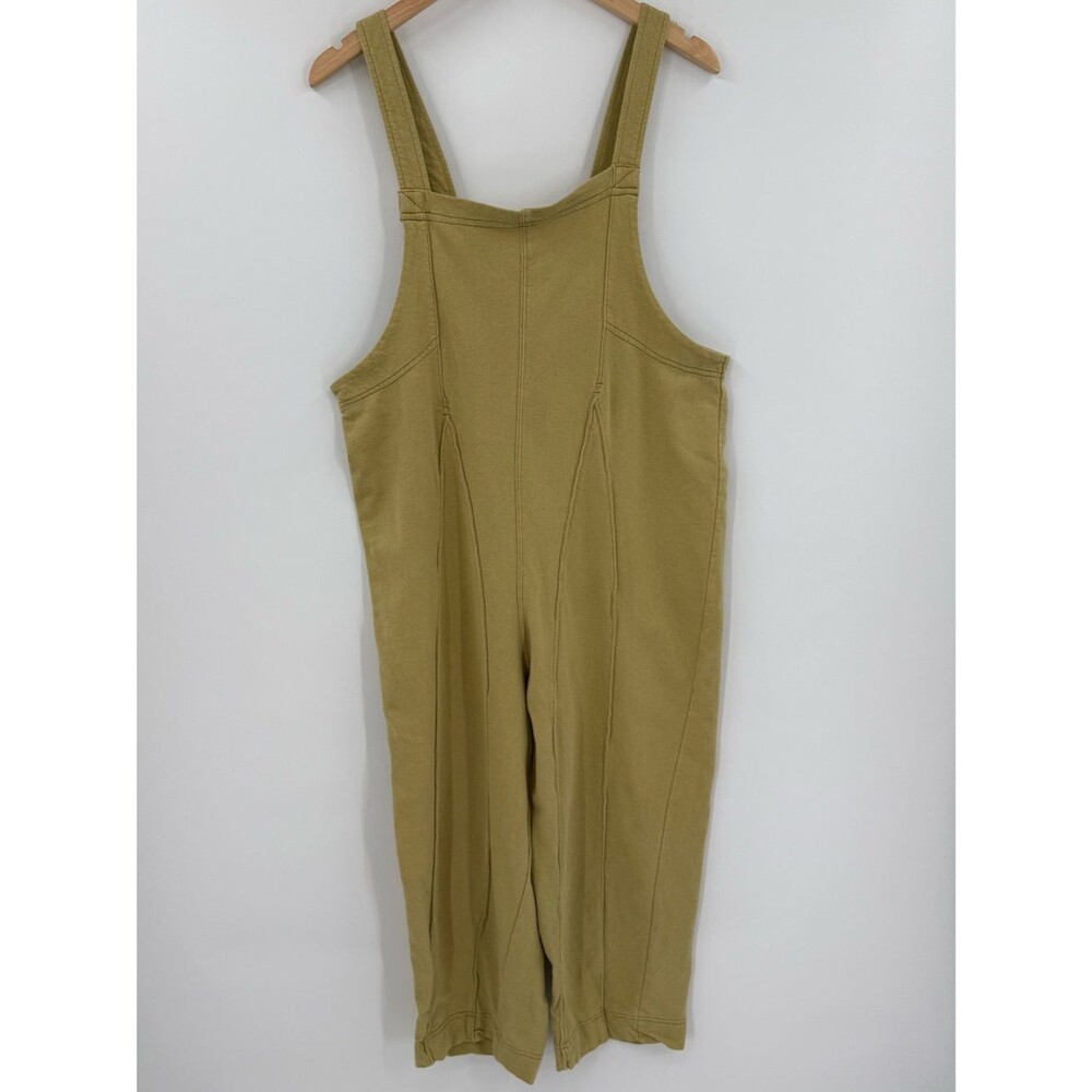 Urban Outfitters Out From Under Jamie Square Neck Jumpsuit | Moss | Medium - Picture 2 of 7